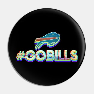 Go Bills Pin