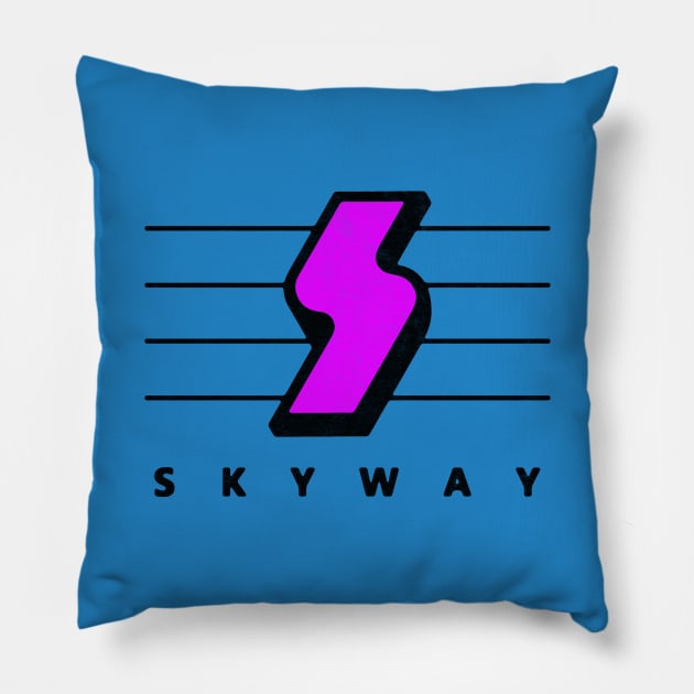 Skyway BMX Street Beat 1988 Pillow by Turboglyde