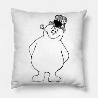 Frosty (Inktober) Pillow