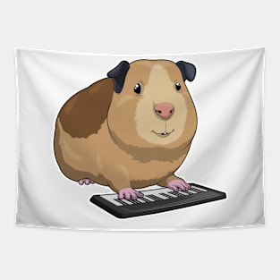 Hamster Musician Keyboard Music Tapestry