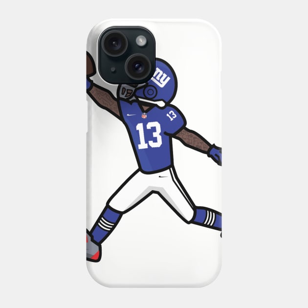 Odell Beckham Jr - The Catch Phone Case by asGraphics