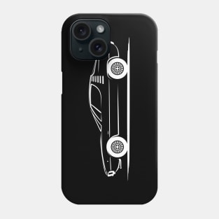 Alfa Romeo Montreal White Phone Case