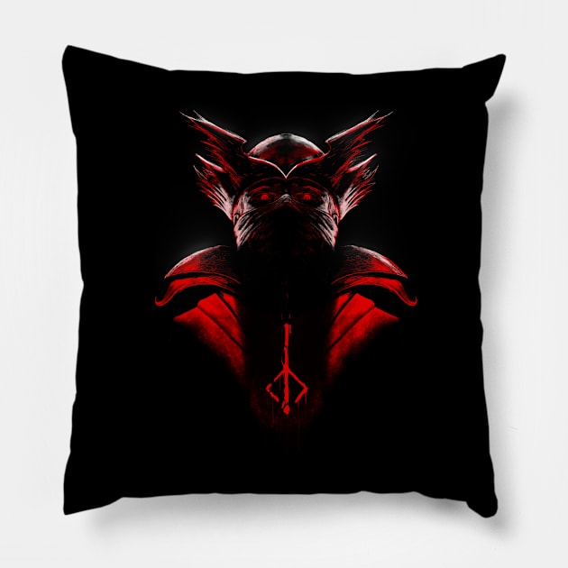 Blood Hunter Pillow by Werupz