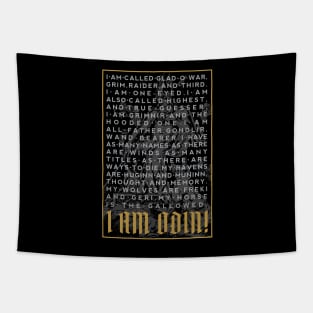 I am Odin - II Tapestry