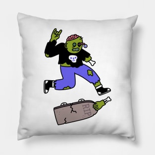 RAD IN PEACE ZOMBIE Pillow