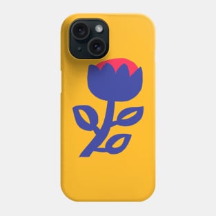 Royal Blue Flower Phone Case