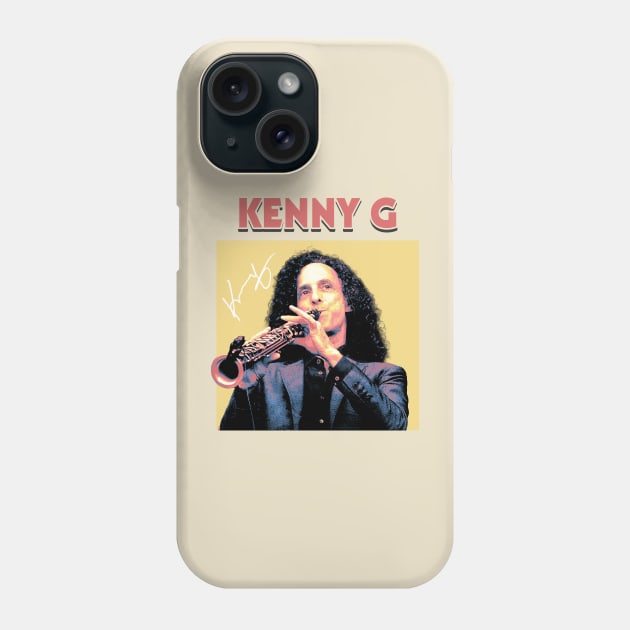 Kenny G Saxophone Phone Case by Bakul Jenang