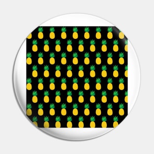 Black Pineapple Pin