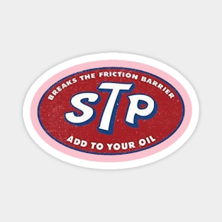 STP  - VINTAGE Magnet