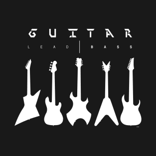 Guitar Lead Bass Guitarist Band Member T-Shirt