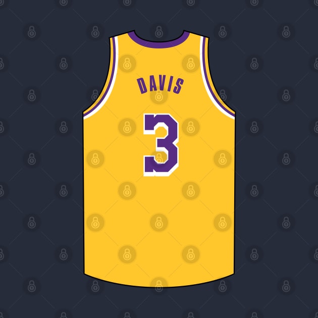 Anthony Davis Jersey Gold Qiangy by qiangdade