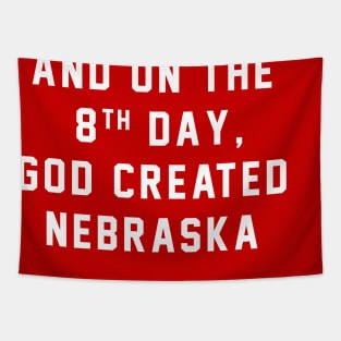 And on the 8th day, God created Nebraska Tapestry