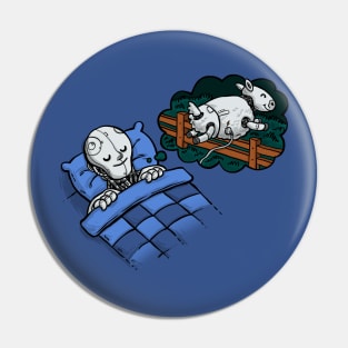 Electric Sheep Pin