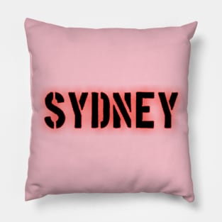 Cities- sydney Pillow