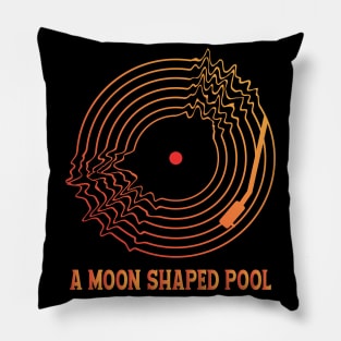 A MOON SHAPED POOL (RADIOHEAD) Pillow