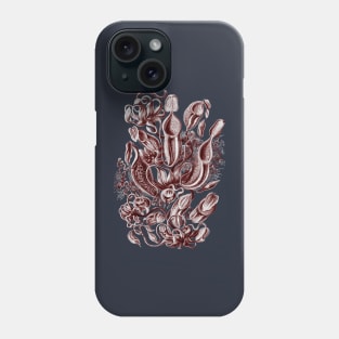 Ernst Haeckel  Pitcher Plant Red Phone Case