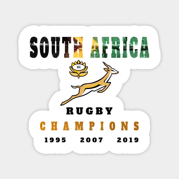 World Cup Rugby 2019 Magnet by hippyhappy