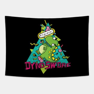 Climbing Dinosaur Dyno Tapestry