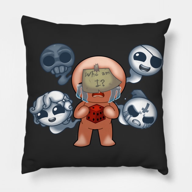 Who Is Isaac? Pillow by Vamos Ramos