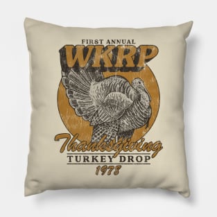 WKRP Thanksgiving Turkey Drop Pillow