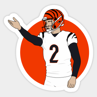 Shooter McPherson Evan McPherson Cincinnati Bengals Sticker for