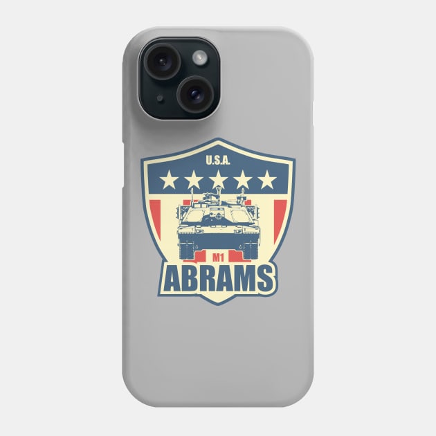 M1 Abrams Shied Phone Case by TCP