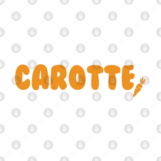 Carotte - for carrot lovers and francophiles by Babush-kat