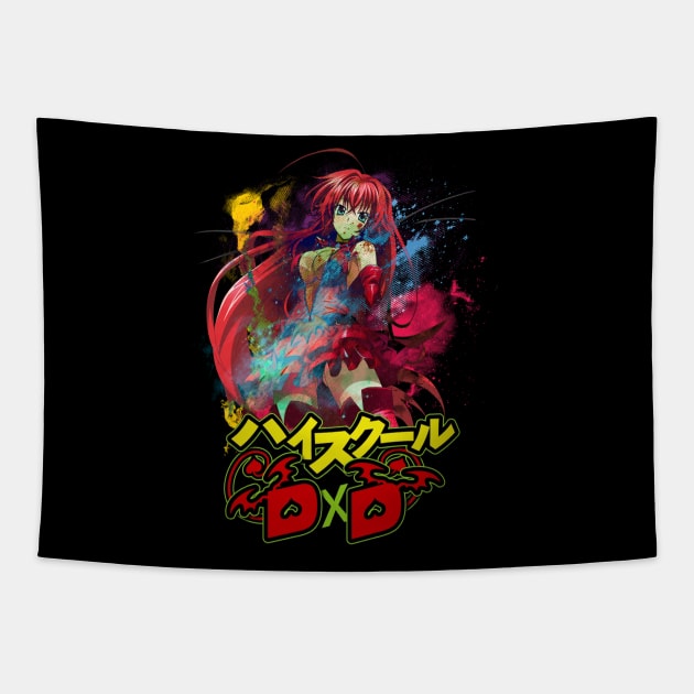 Boosted Gear Possession High School DxD Power Symbol Shirt Tapestry by Thunder Lighthouse