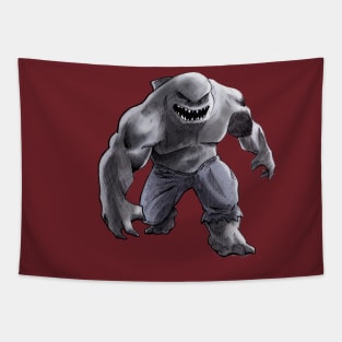 KING SHARK Tapestry