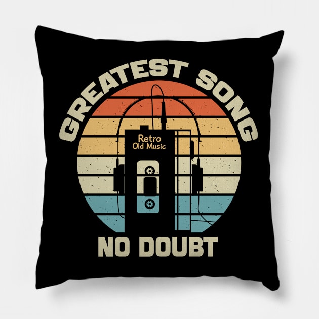 No Doubt Pillow by TeknologiModern