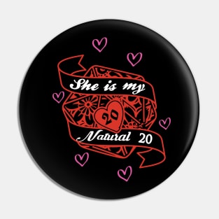 D&D Valentine's for Him Pin