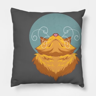 Le Cat Beard Pillow