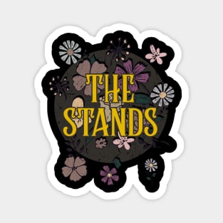 Aesthetic Stands Proud Name Flowers Retro Styles Magnet