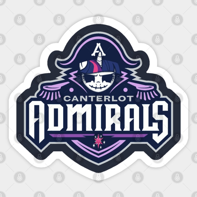 Norfolk Admirals Logo Hoodie