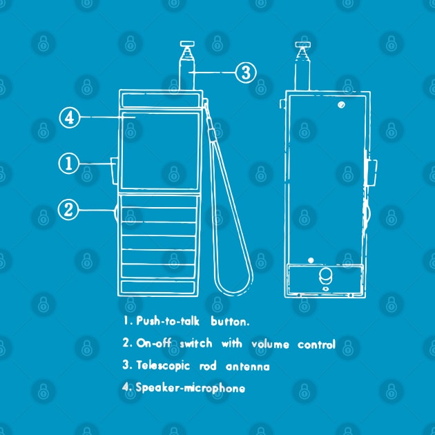 Walkie Talkie Secret Technology Schematic Communication by callingtomorrow