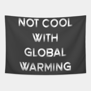 Not cool with global warming Tapestry