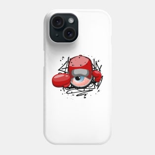 Boxing Monster Eys Graffiti Phone Case