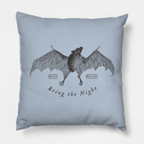 Night Owl Pillows Teepublic