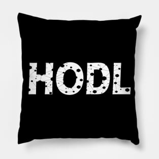 Hodl hodler crypto currency Pillow