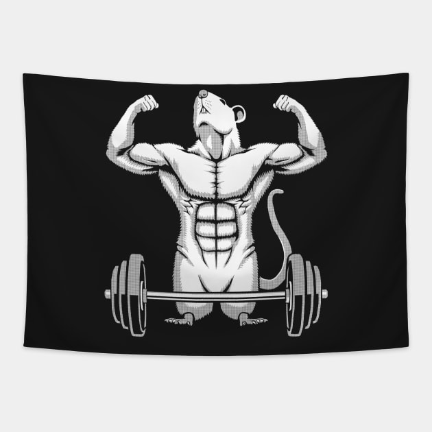 Gym Rat Tapestry by GAz