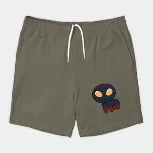 Black Alien Creature Shorts