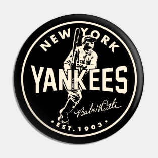 Babe Ruth Yankees 2 by Buck Tee Originals Pin