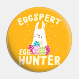 Eggspert Egg Hunter Pin