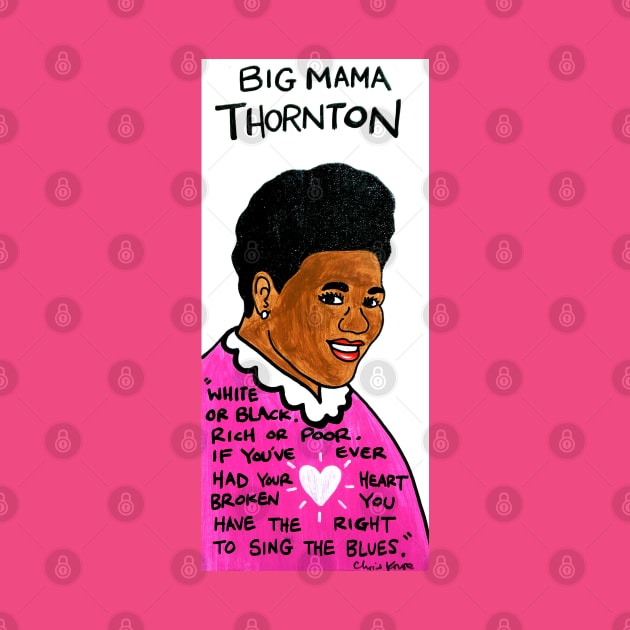 Big Mama Thornton by krusefolkart