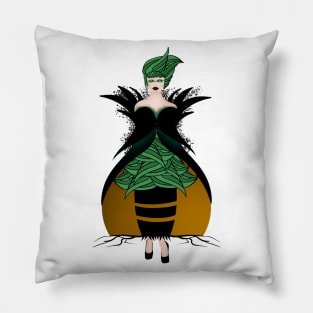 Bee Queen Pillow