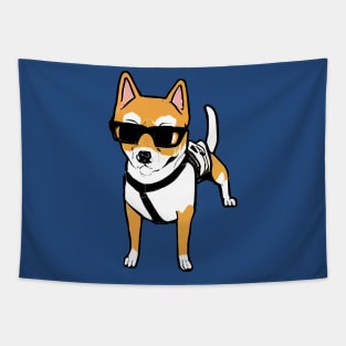 Cool Shiba Inu Tapestry