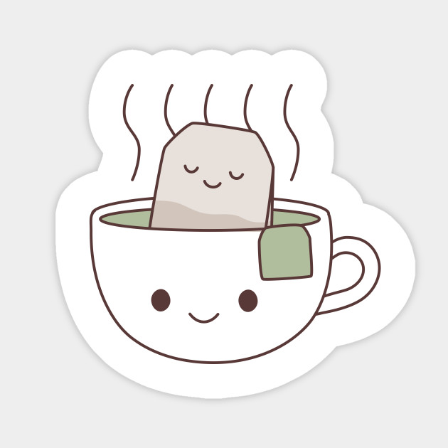 Teabag Bathing Teabag Aufkleber Teepublic De