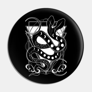 Moon Serpent Pin