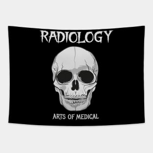 Radiology Art of Medical (Skull) Tapestry