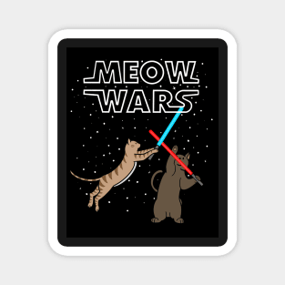 Meow Wars Magnet